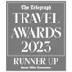 Runner up Telegraph travel awards 2023 Runner up Telegraph travel awards 2023
